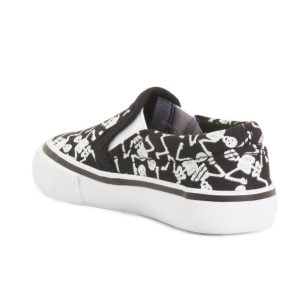 Tommy Bahama Glow In The Dark Skeletons Slip On Sneakers Toddler size 5 … - Picture 2 of 9